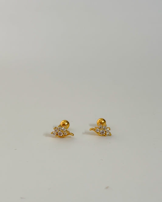 Flora ball back studs