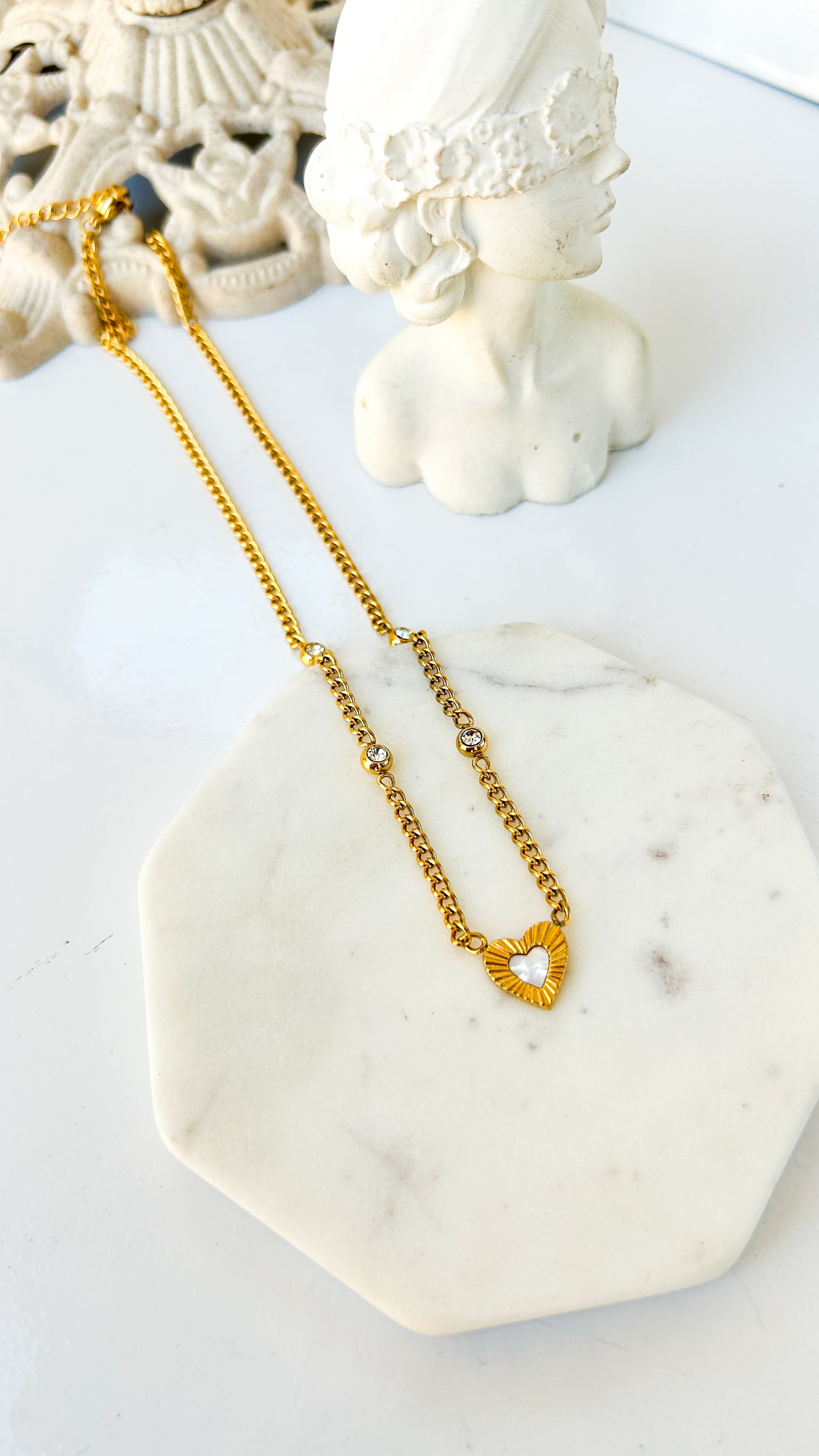 Love Glow heart necklace