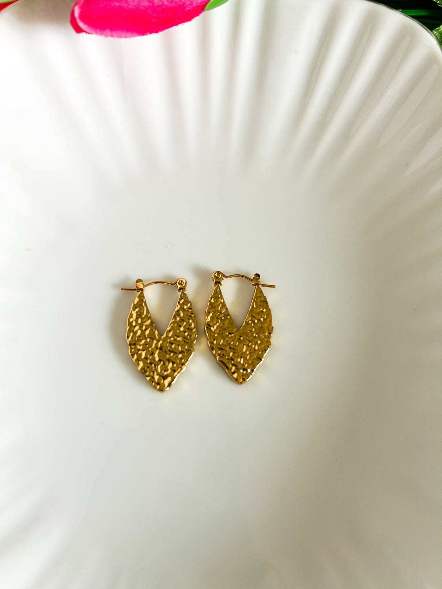 Hammered v hoops