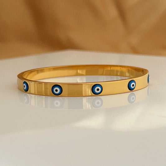 Evil eye bangle