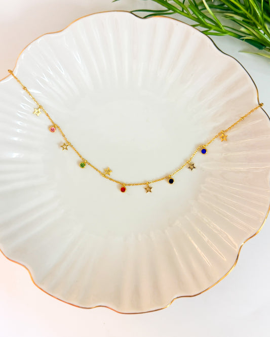 Star charm necklace