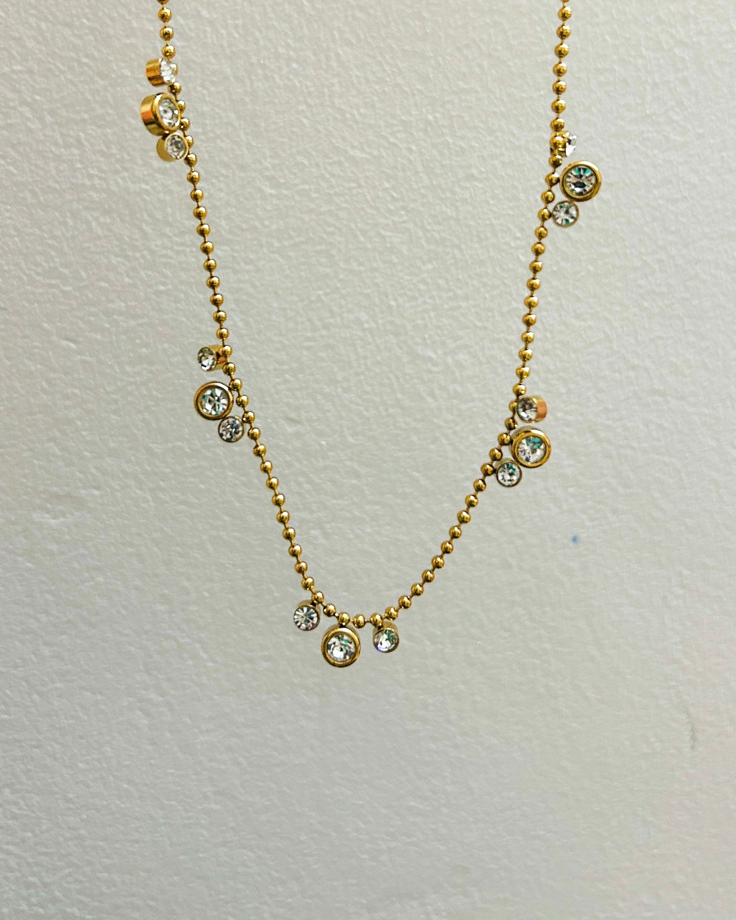 3 stone waist chain