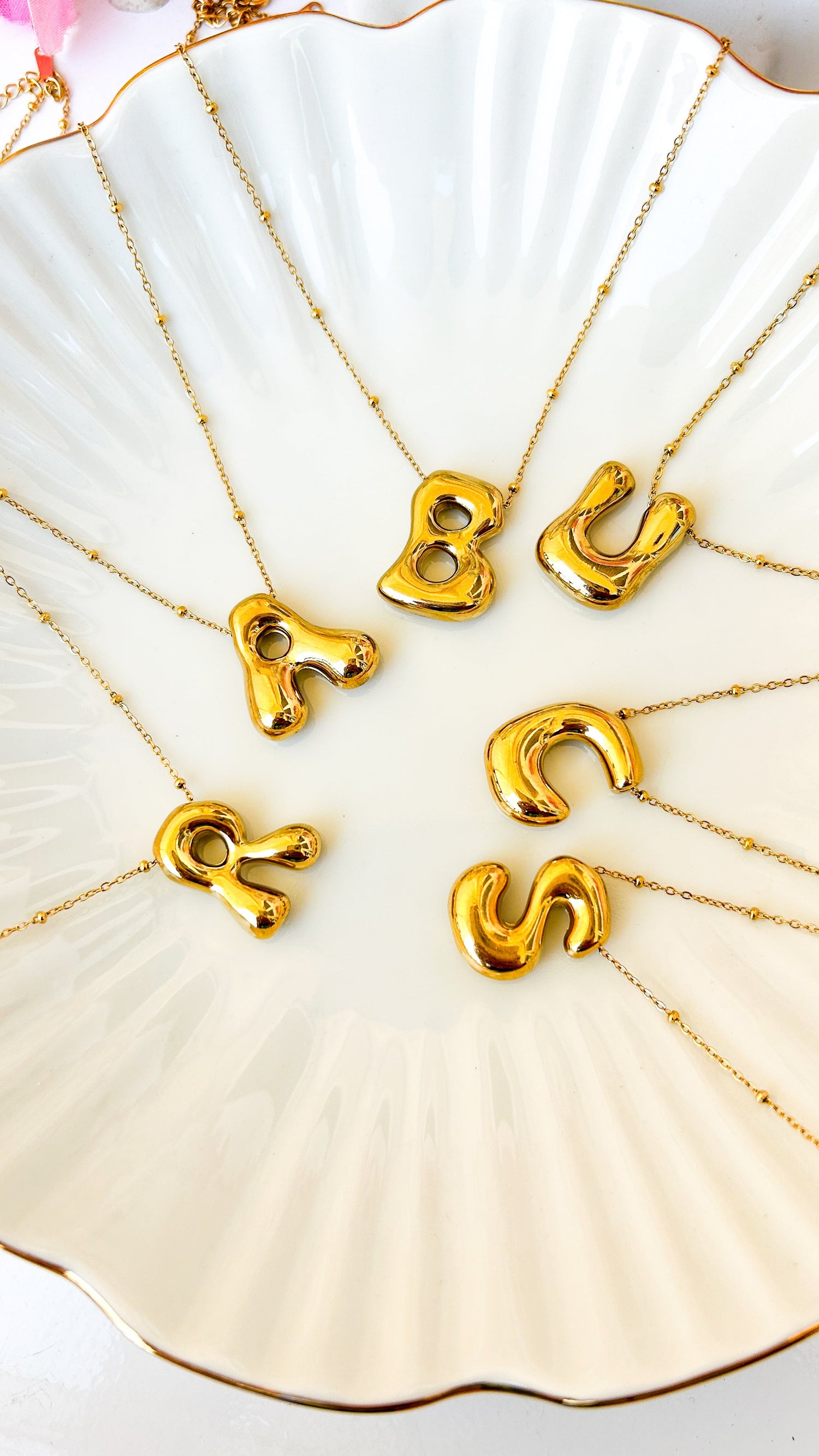 Clearance on Initial necklaces