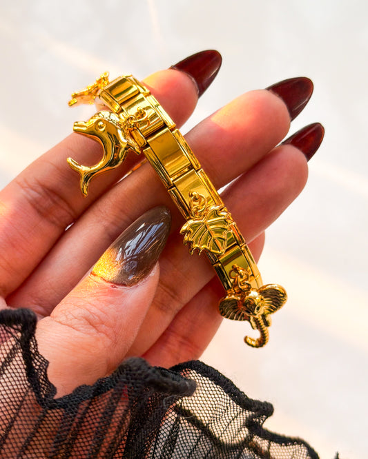 Sunshine Italian charm bracelet