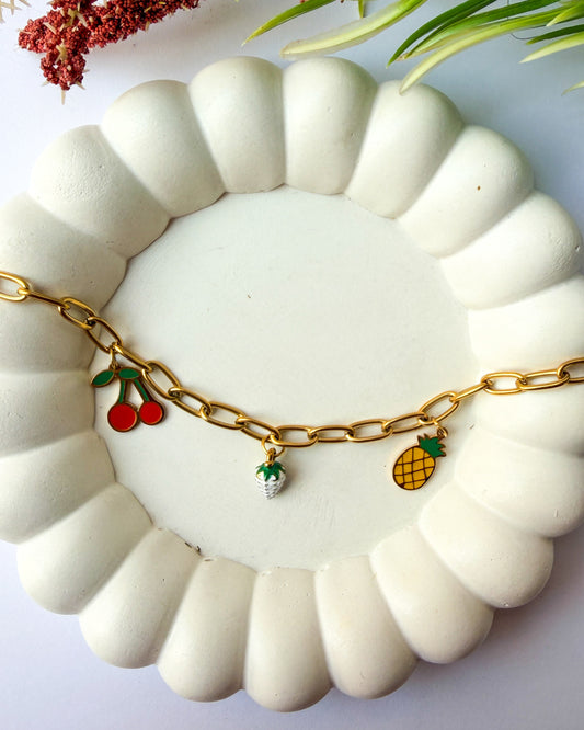Fruity Charm bracelet