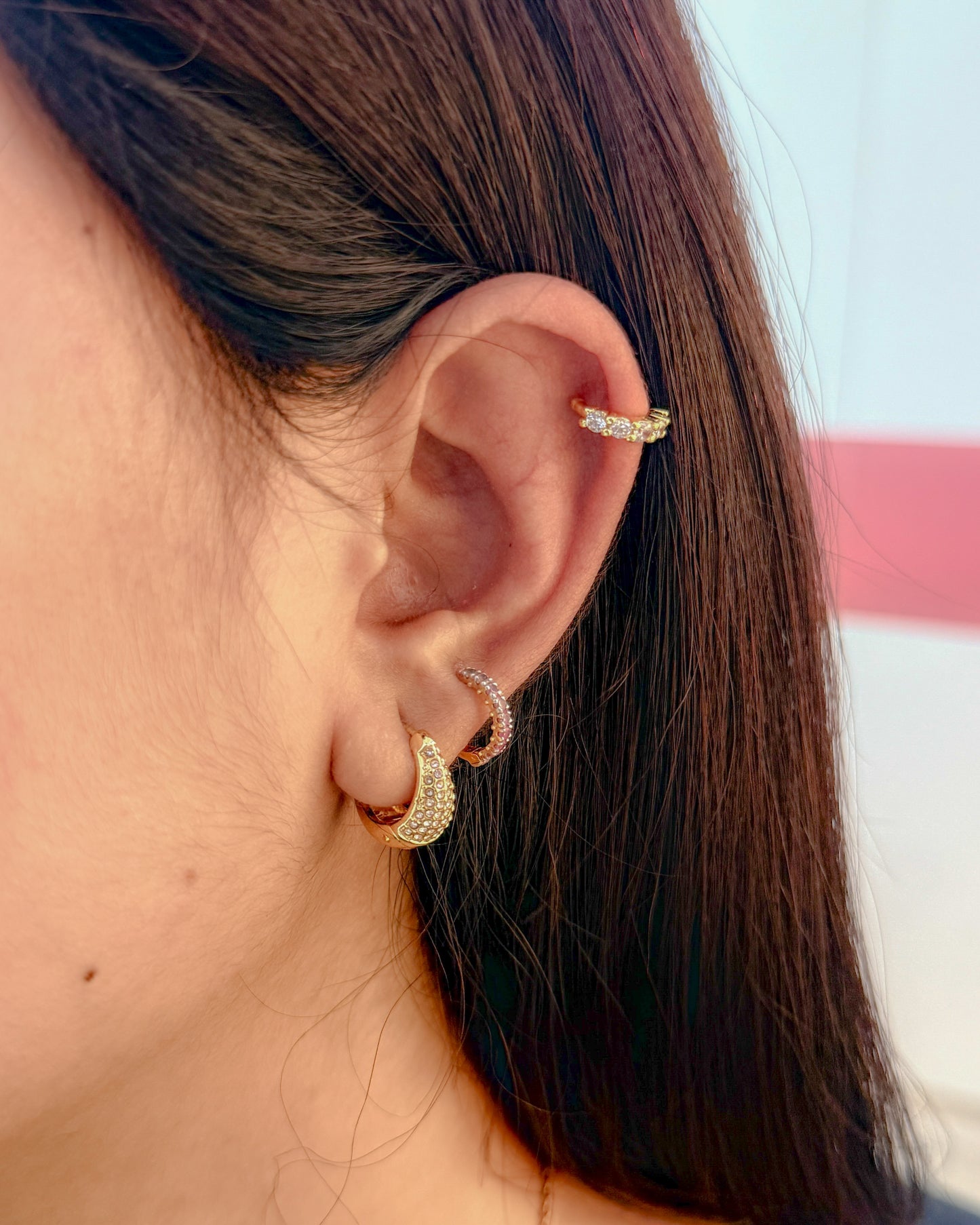 studded bali no piercing Earcuffs