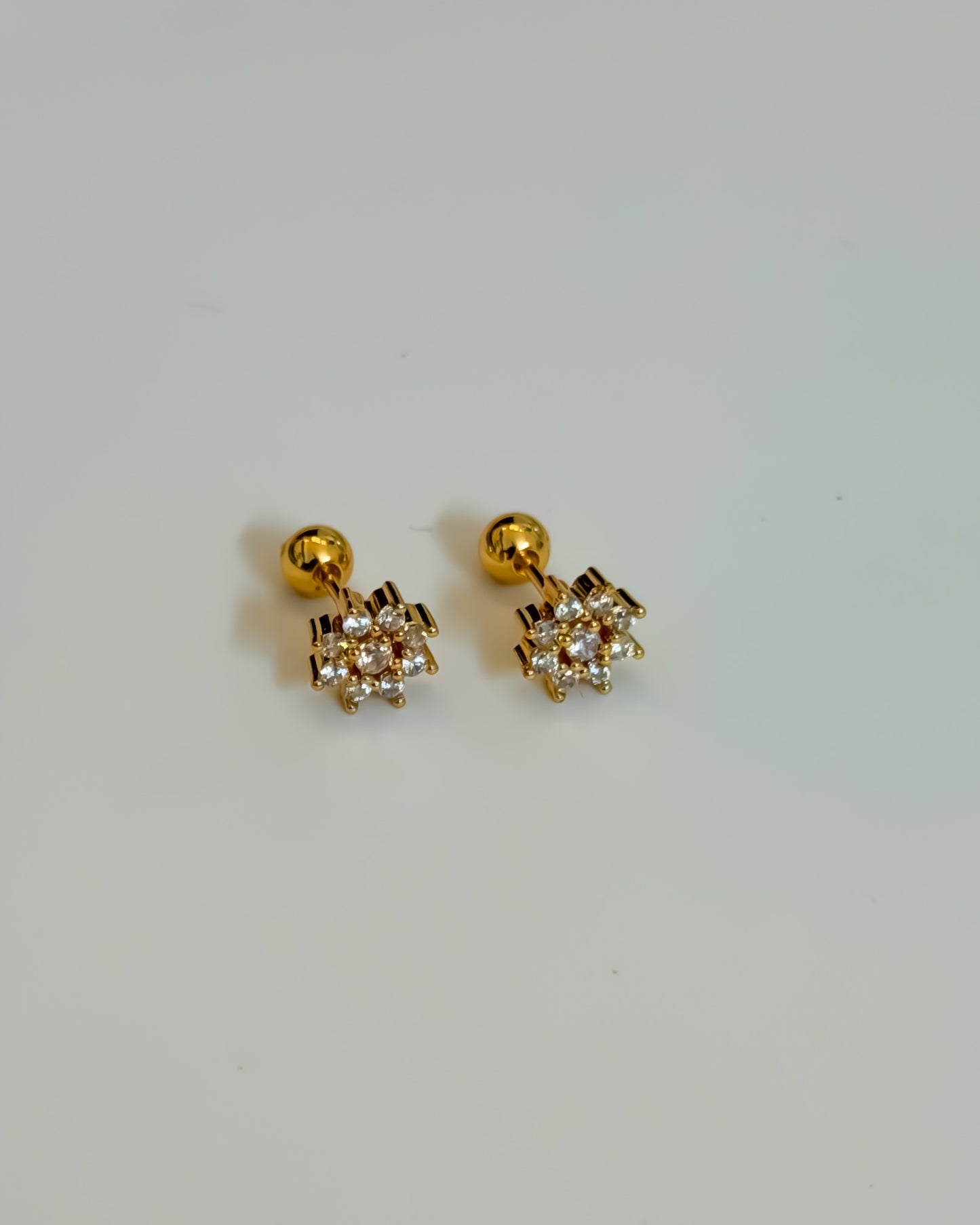 Sunflower mini ballback studs