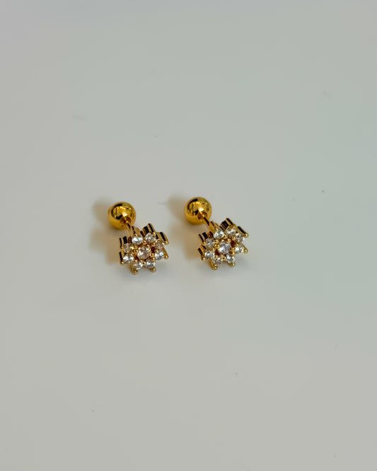 Sunflower mini ballback studs