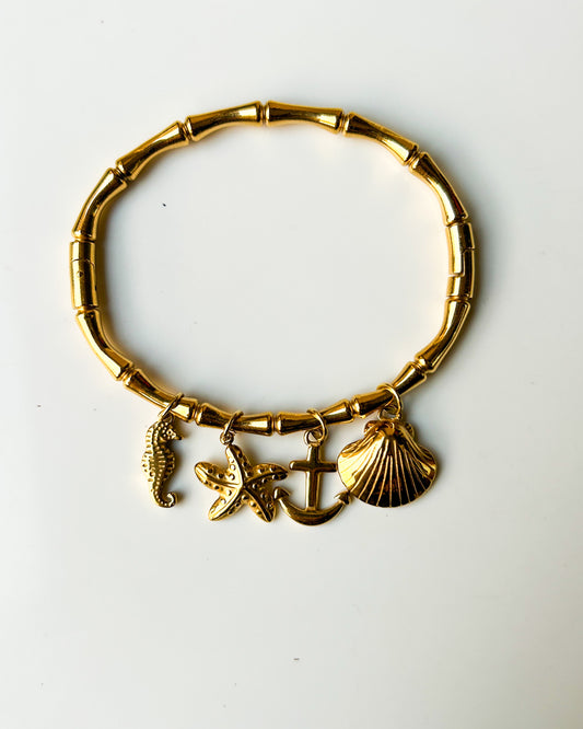 Pinteresty ocean charm baracelet