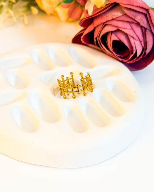 Over the fence adjustable ring