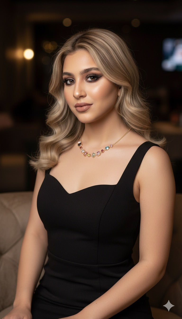 Stunning crystal necklace