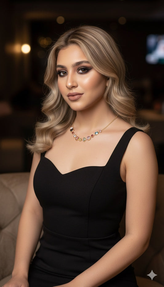 Stunning crystal necklace