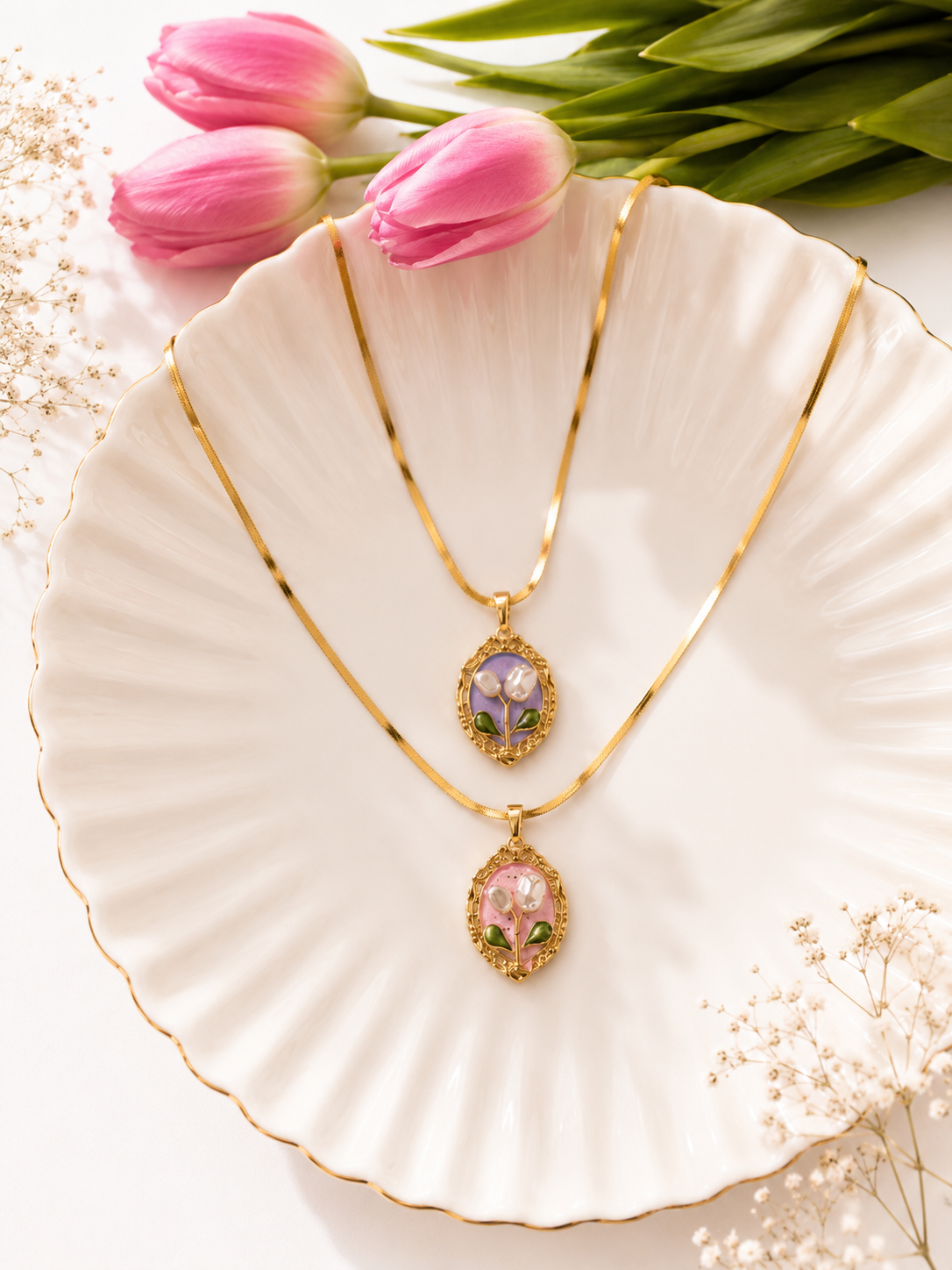 Tulip dream necklace