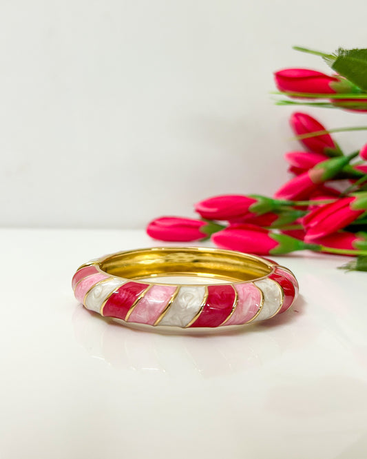 Swirl multicoloured Italian bracelet