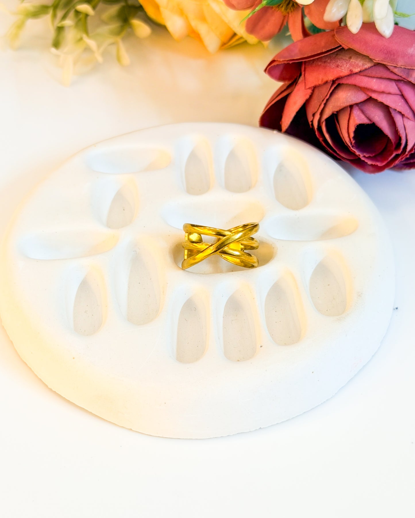 Crossroads Adjustable ring