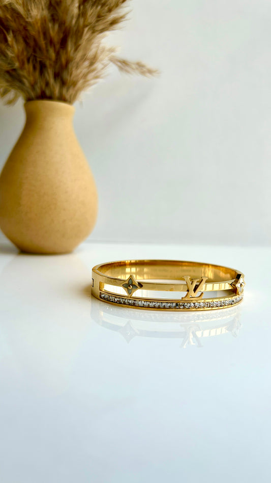Studded Lv bracelet