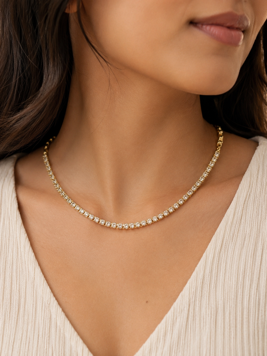 Tennis necklace  ￼
