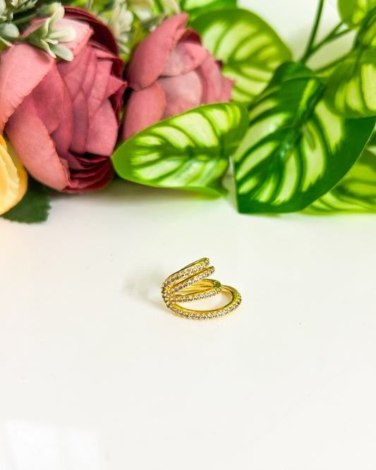 fire no piercing Earcuffs