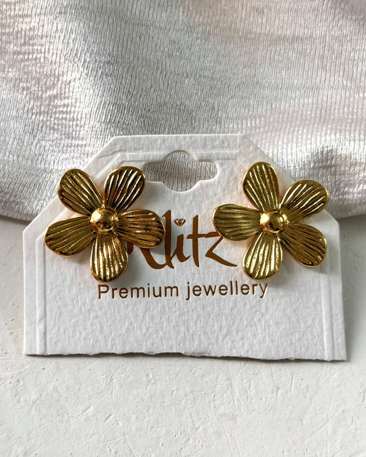 Folwer Statement Earrings