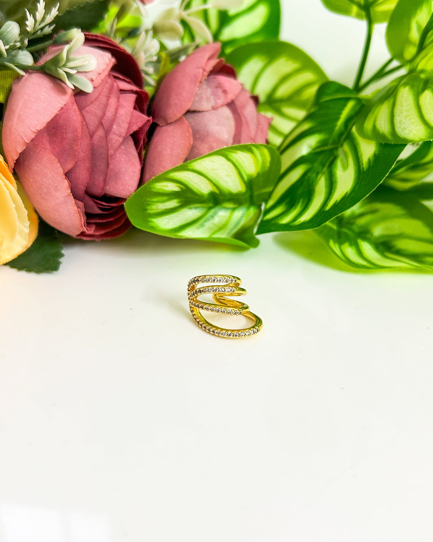 fire no piercing Earcuffs