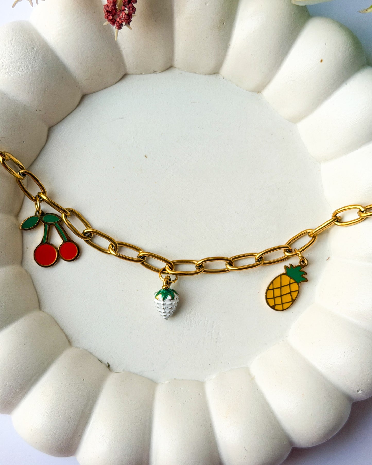 Fruity Charm bracelet