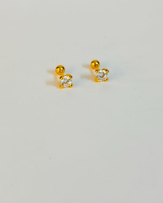 Solitaire ball back studs