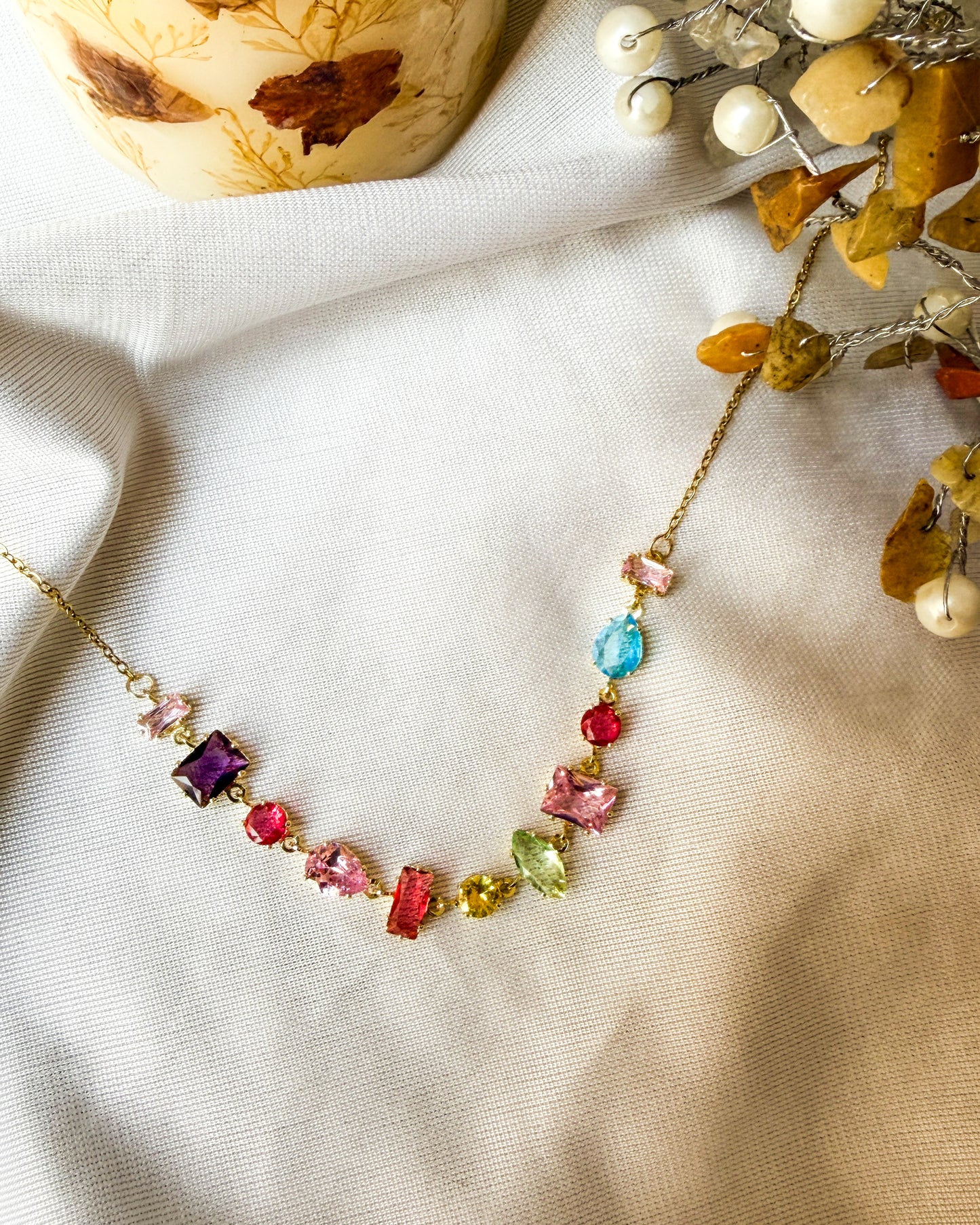 Stunning crystal necklace