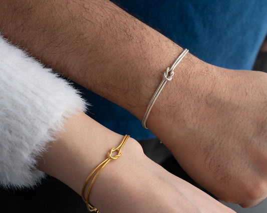 Couple knot bracelet ( set of 2)