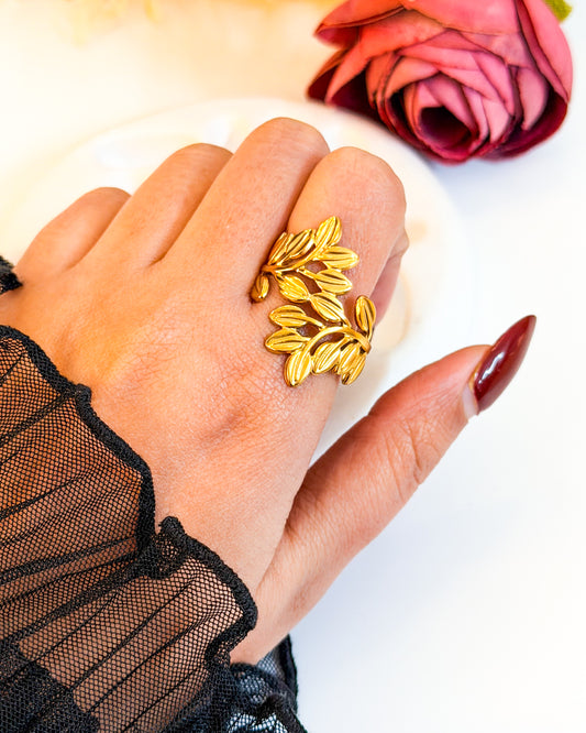 Double bunch Adjustable ring