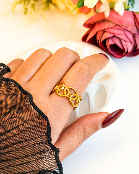 Chain reaction Adjustable ring