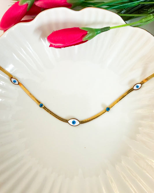 Nazar glow necklace