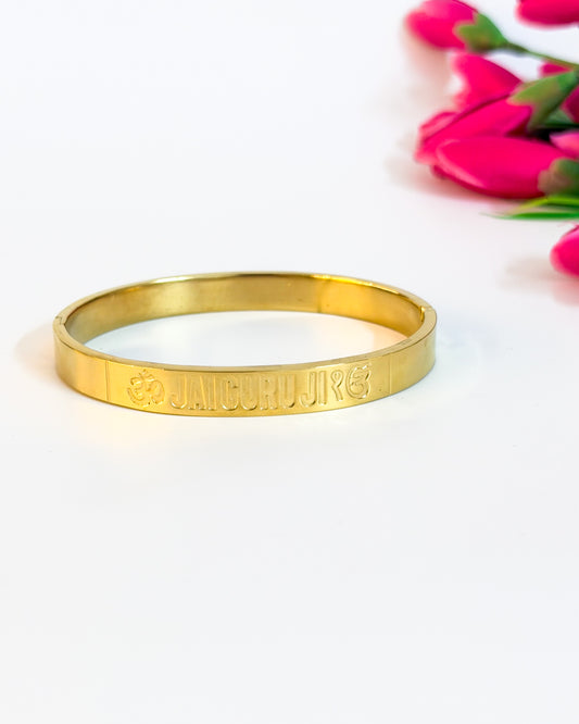 Jai Guruji bracelet ( size 2.6 to 2.10) a little bigger than usual