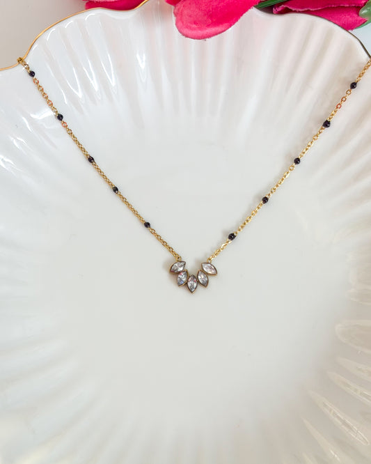 Moonleaf mangalsutra