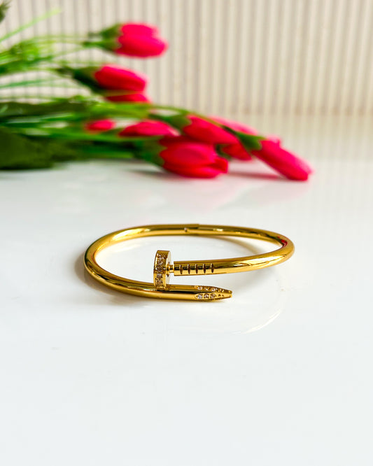 Studded nail bracelet