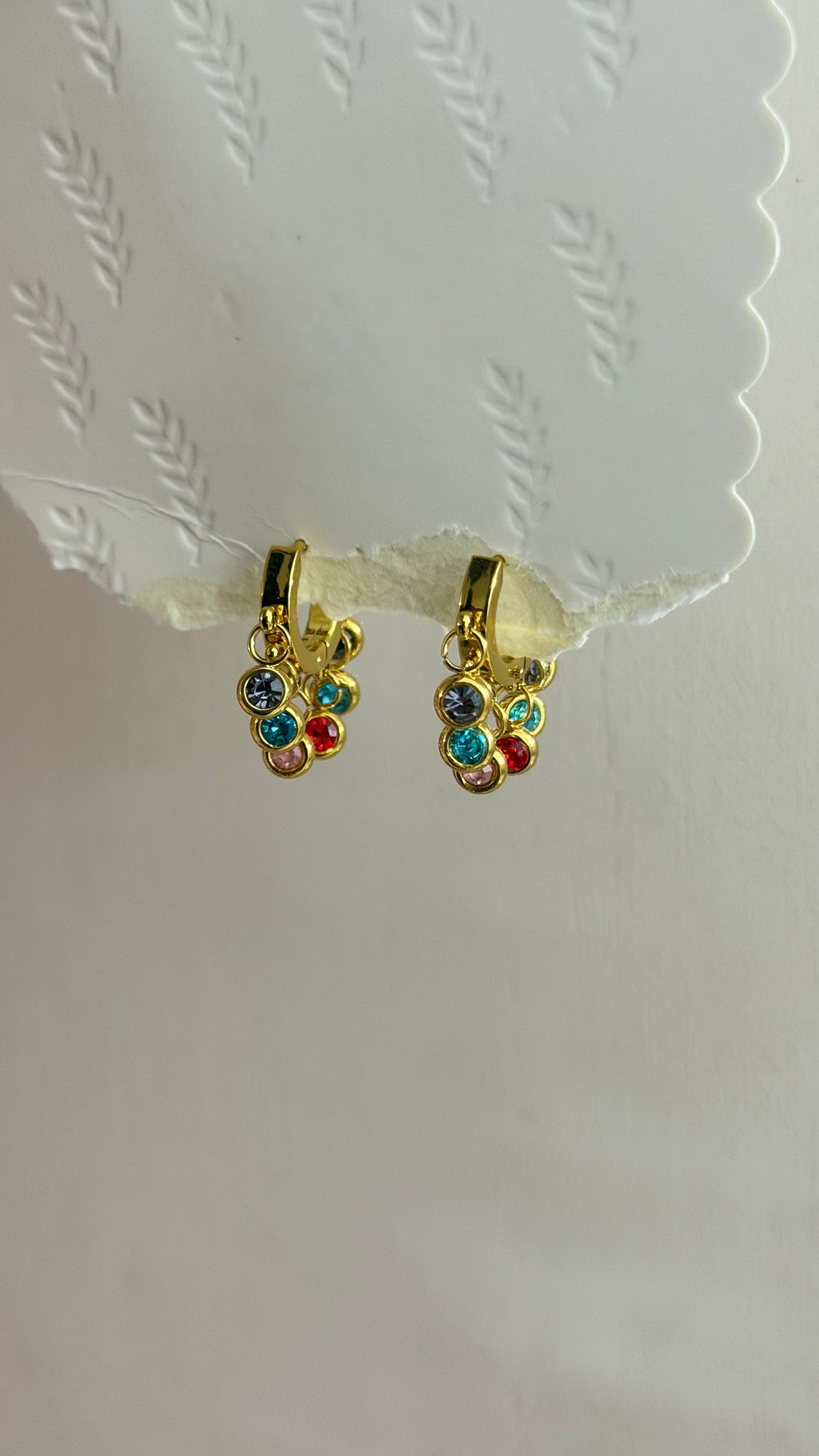 Mini viral multicoloured jhumka