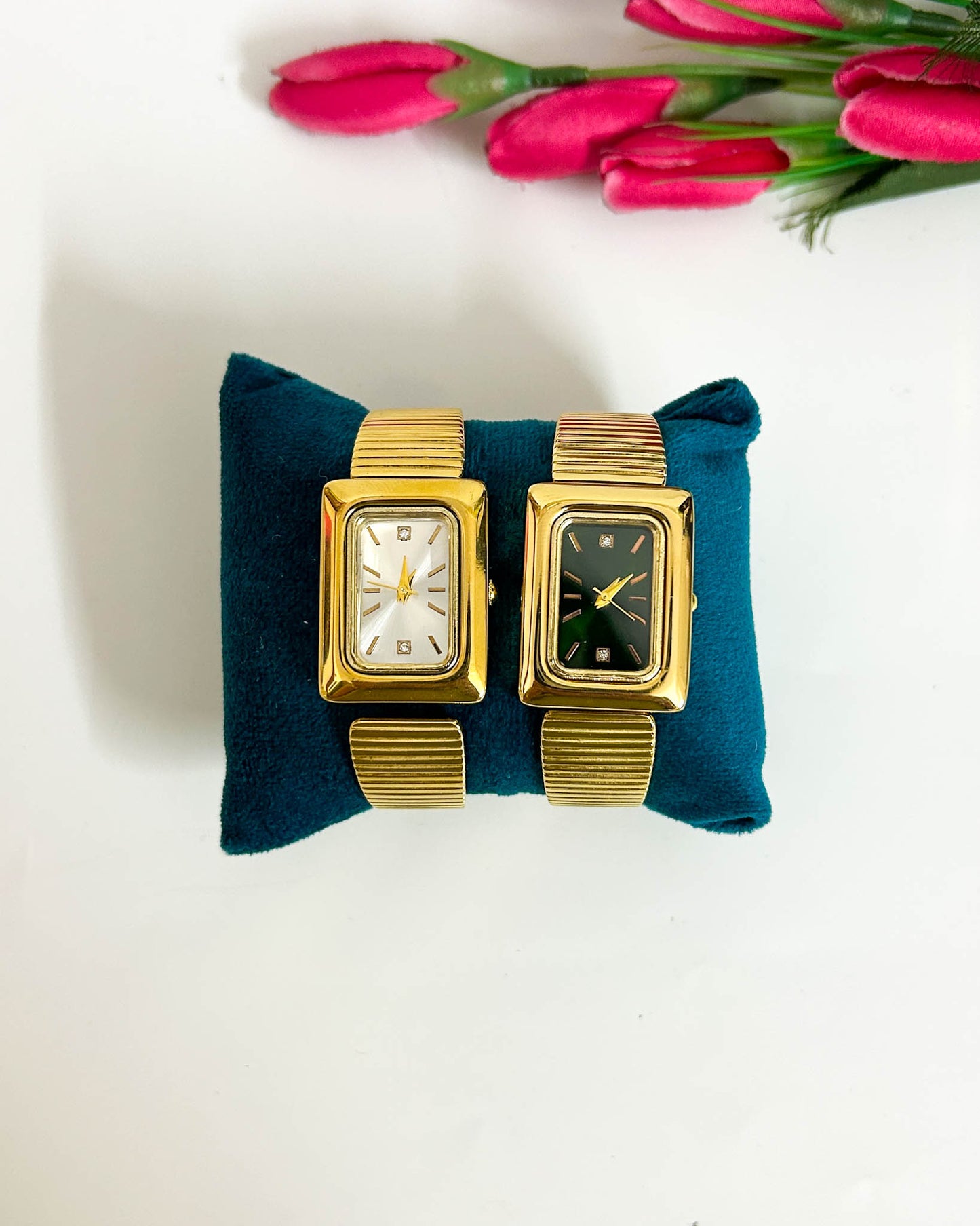 Slim luxe thin wrist baby size watch