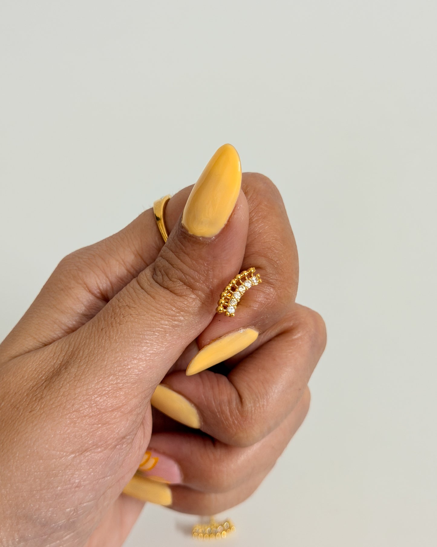 Temple ball back studs