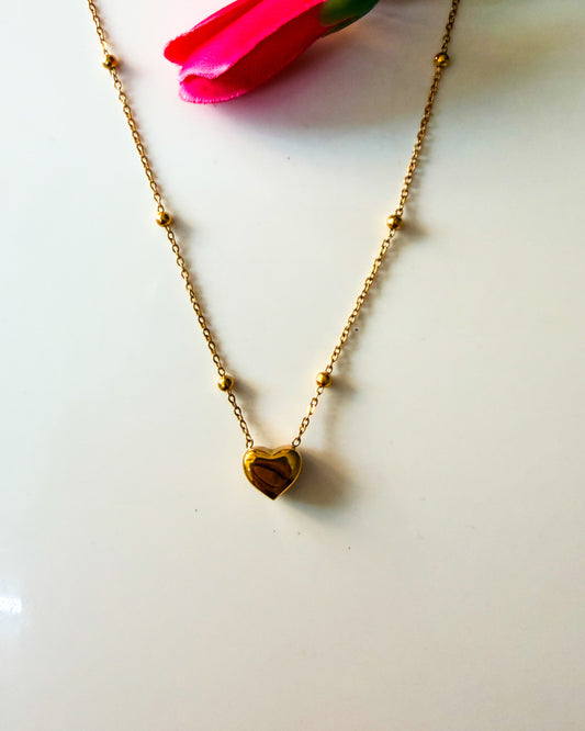 Pretty chain Heart necklace