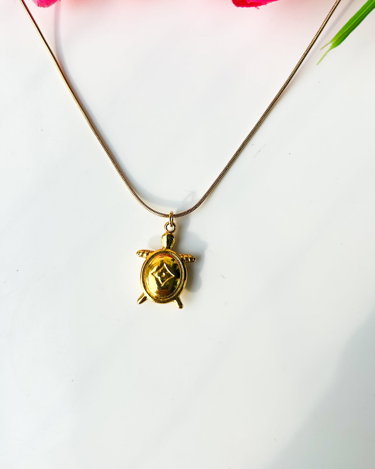 Turtle necklace