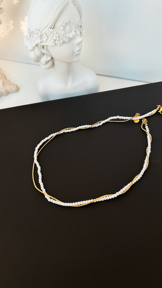 Layered Pearl Chain