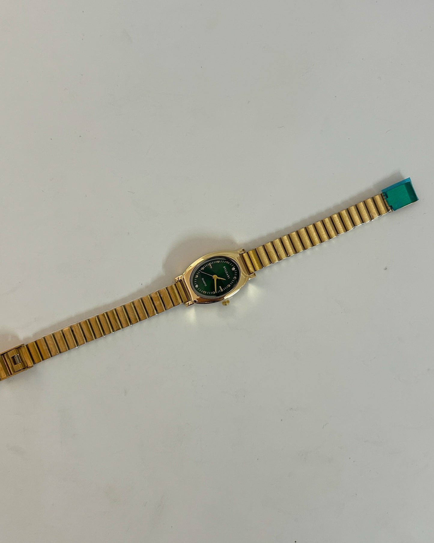 Bvlgari green ovel dial