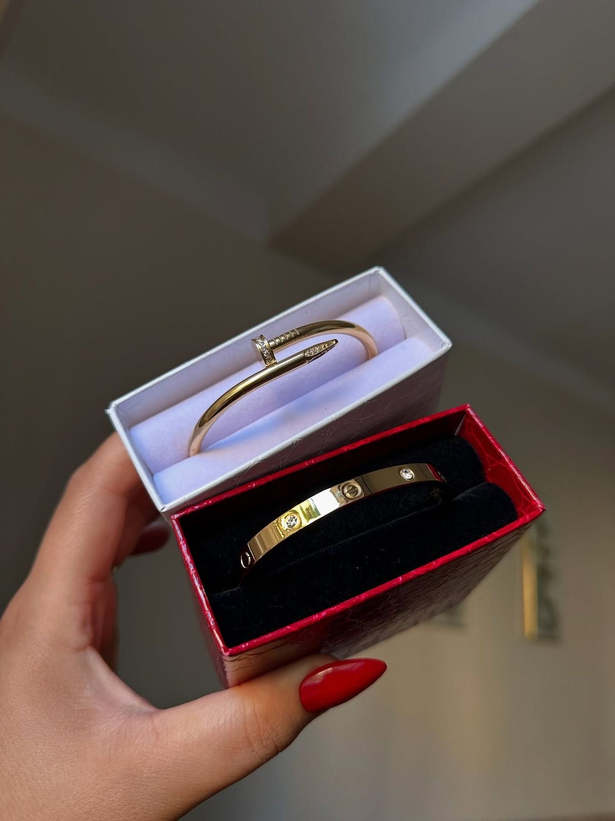 Baby size studded Nail Cartier combo