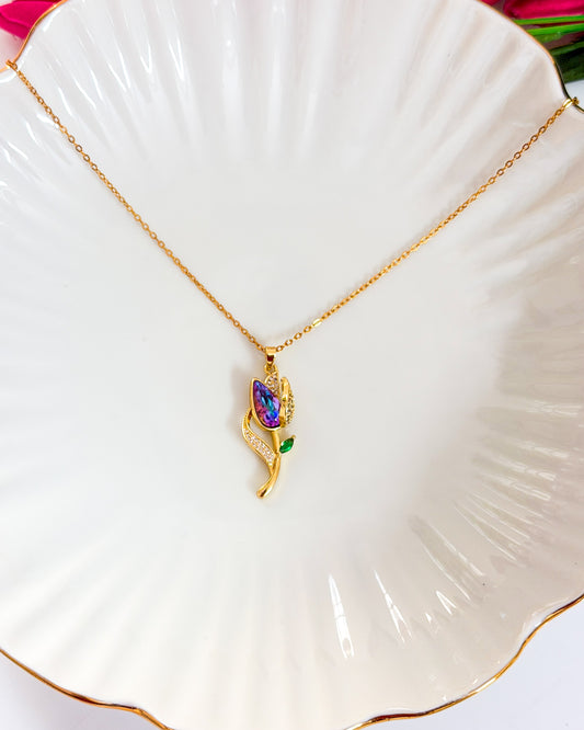 Glory tulip necklace