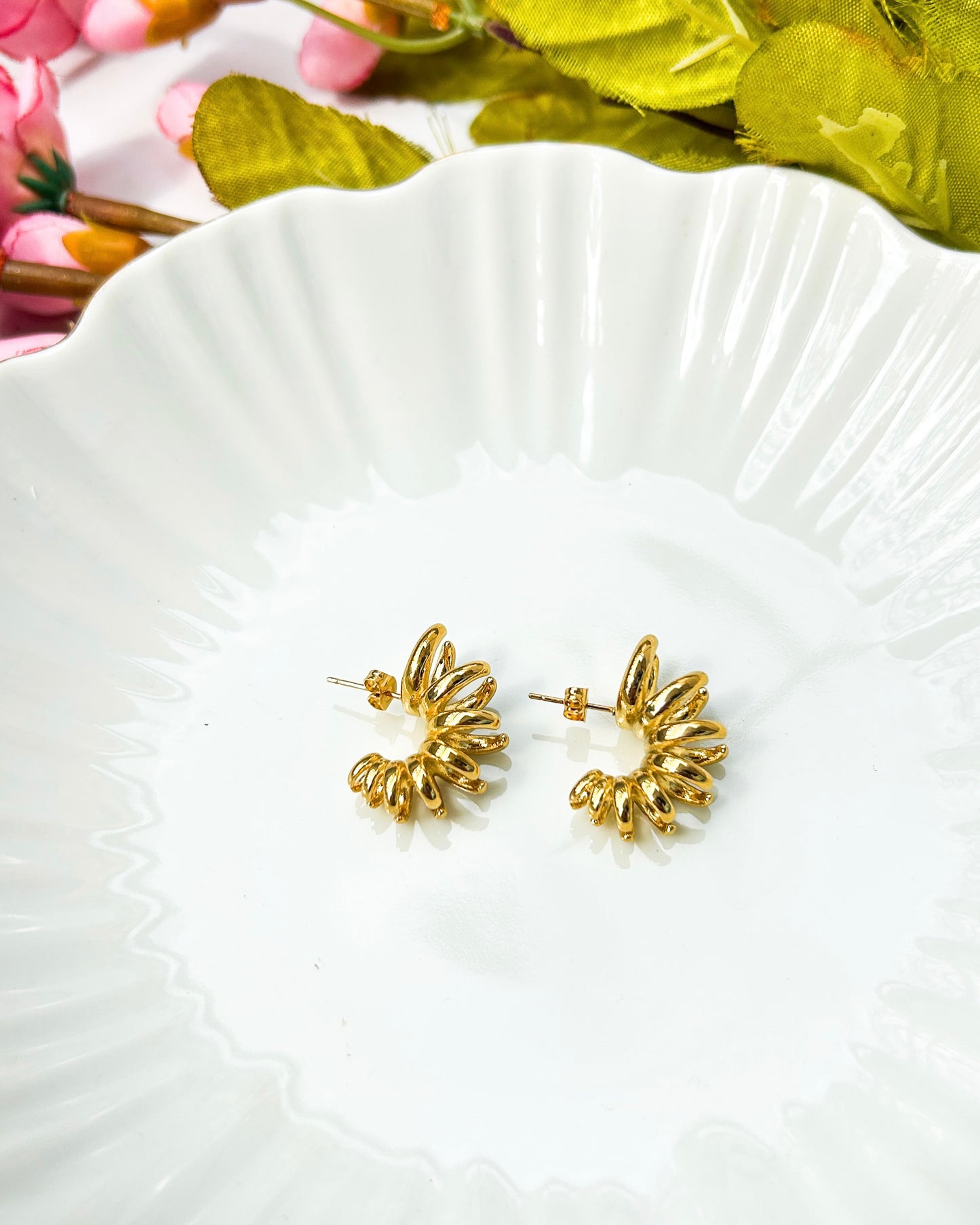 Cuff style earrings