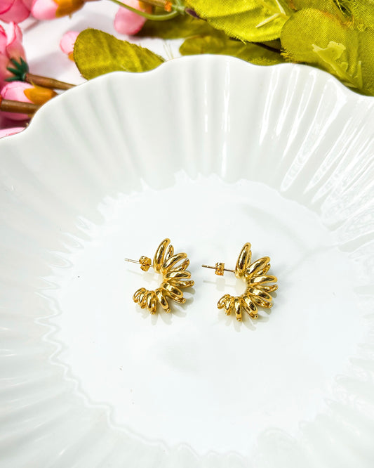 Cuff style earrings