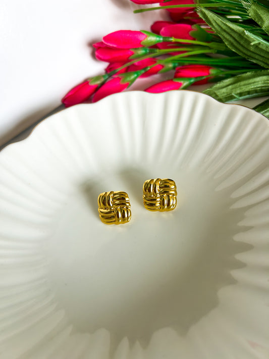 Small statement studs