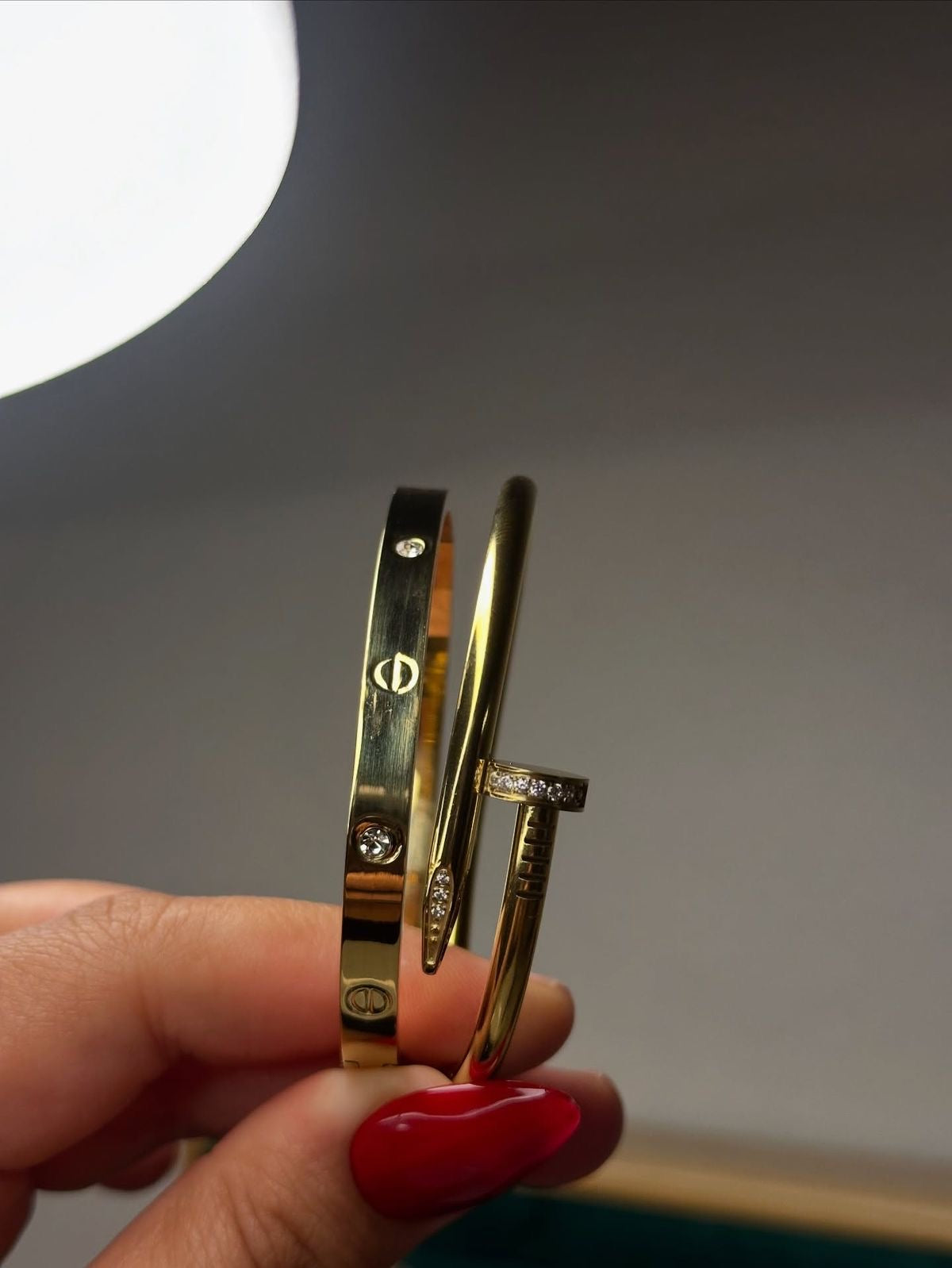 Baby size studded Nail Cartier combo