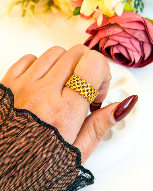 Mesh band Adjustable ring