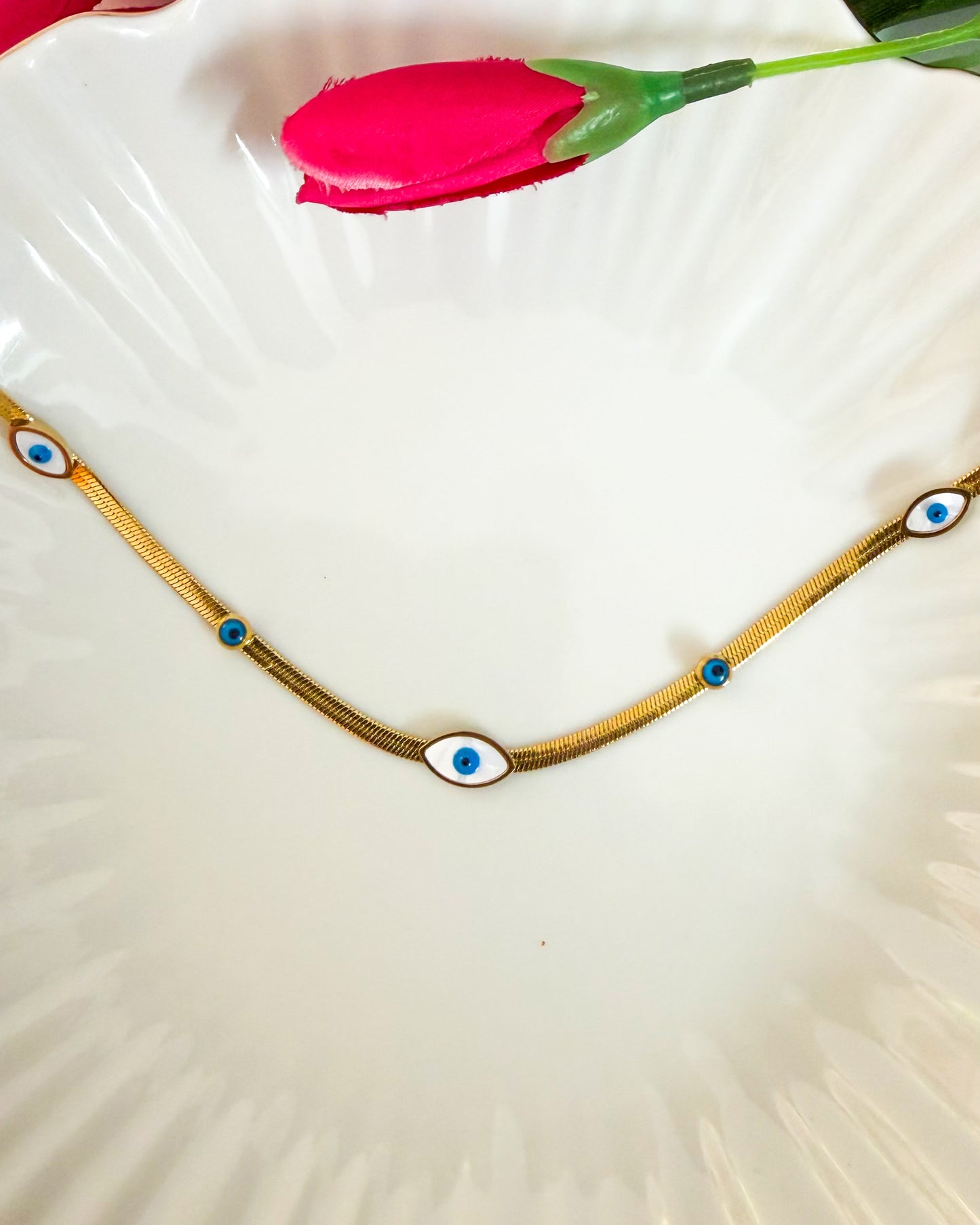 Nazar glow necklace