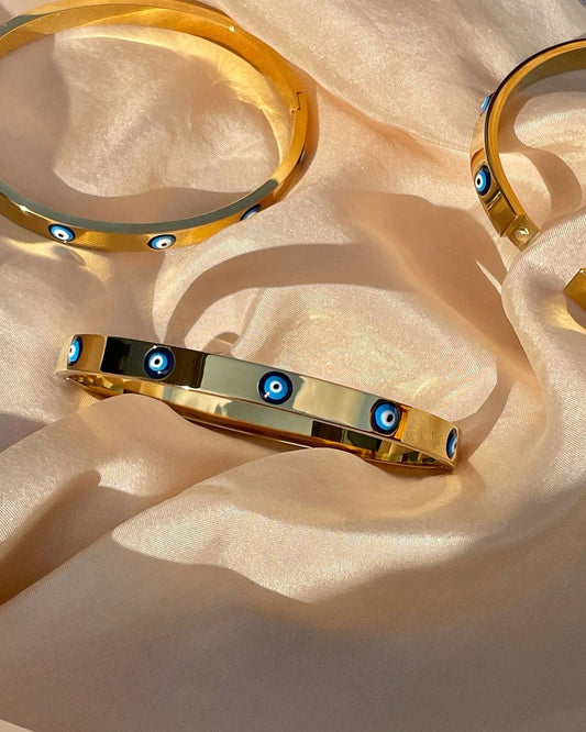 Evil eye bangle